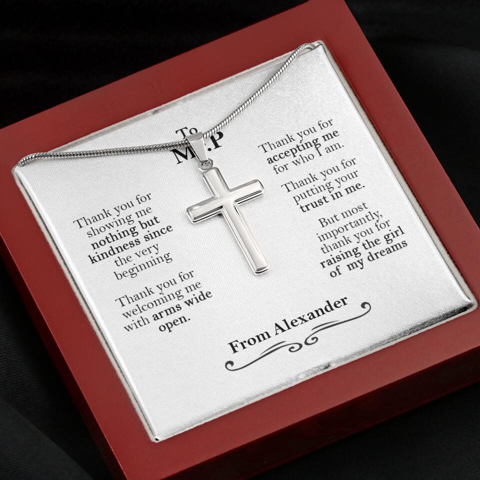 Thank You For Showing Me Nothing - Personalized Necklace - Gift for Man