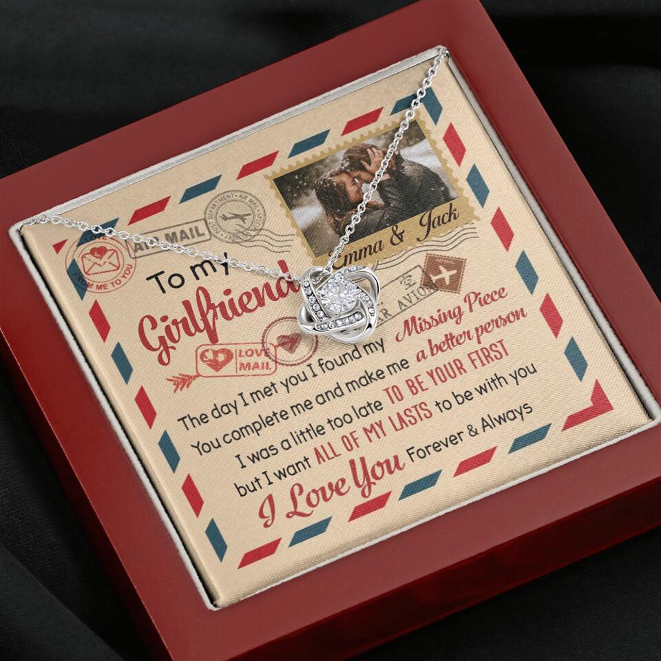 You Complete Me And Make Me A Better Person - Personalized Necklace