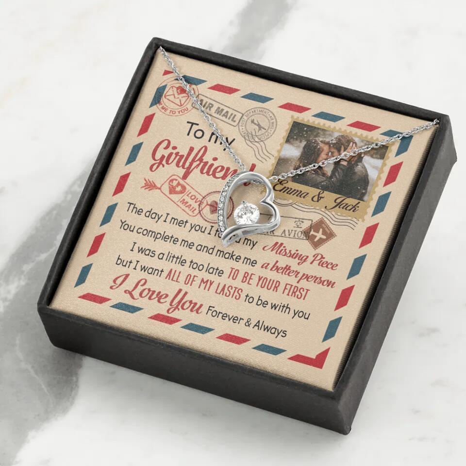 You Complete Me And Make Me A Better Person - Personalized Necklace