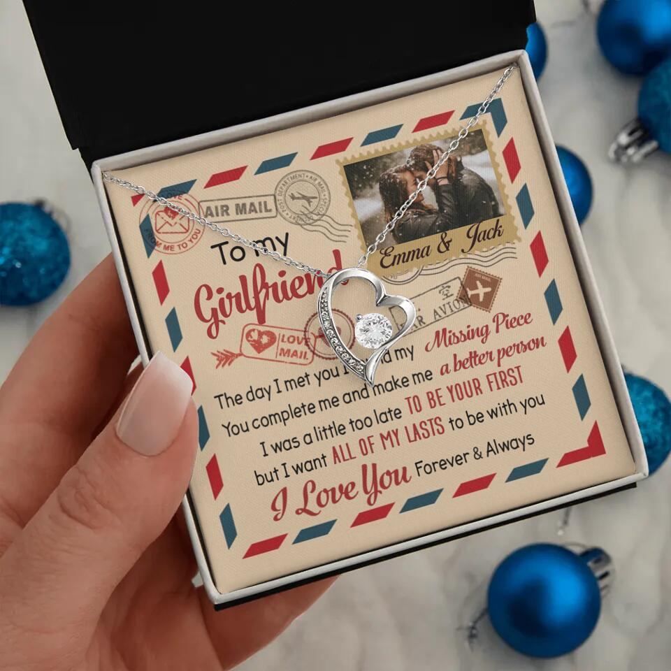 You Complete Me And Make Me A Better Person - Personalized Necklace