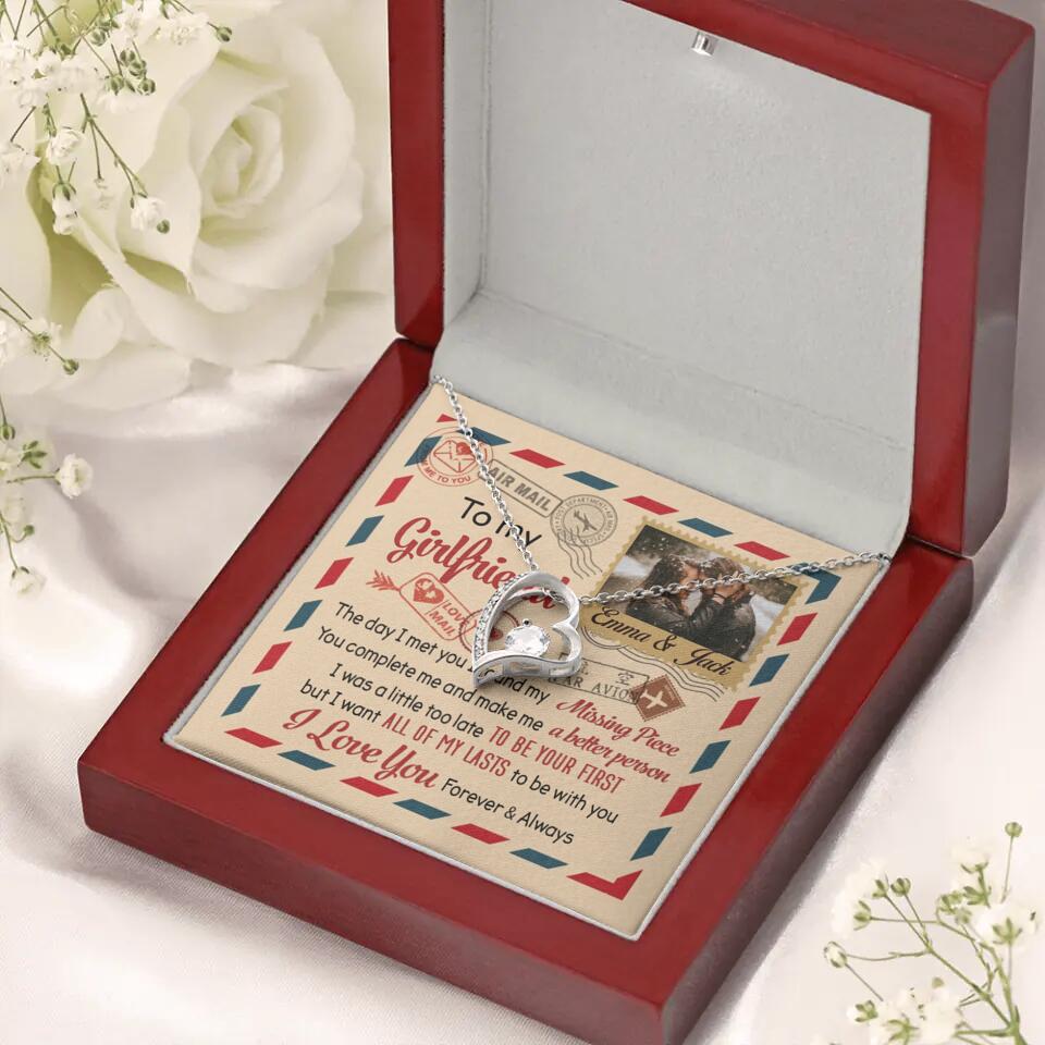 You Complete Me And Make Me A Better Person - Personalized Necklace