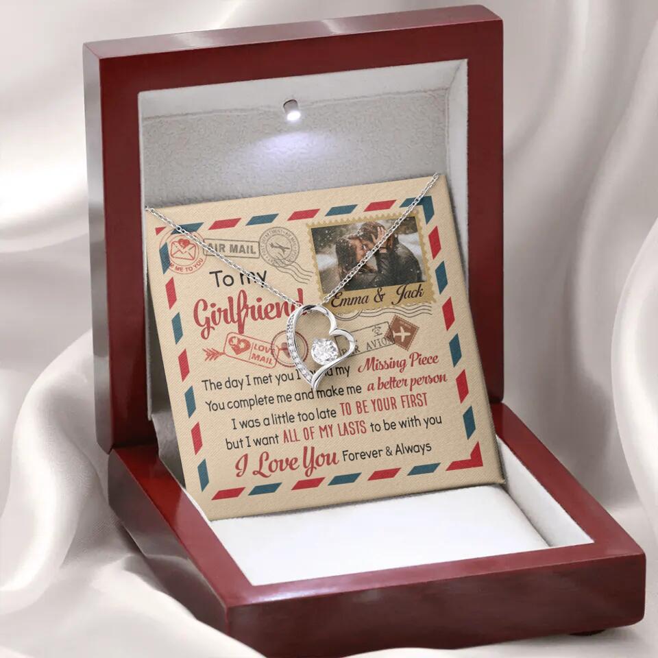 You Complete Me And Make Me A Better Person - Personalized Necklace