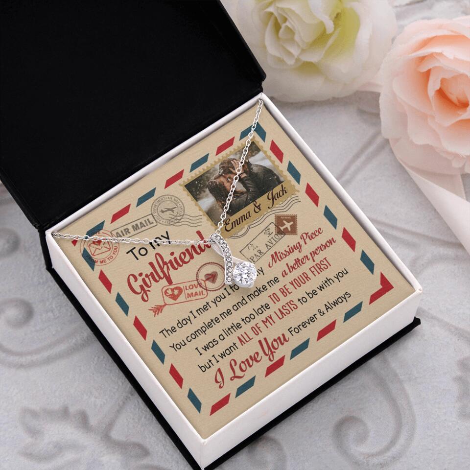 You Complete Me And Make Me A Better Person - Personalized Necklace