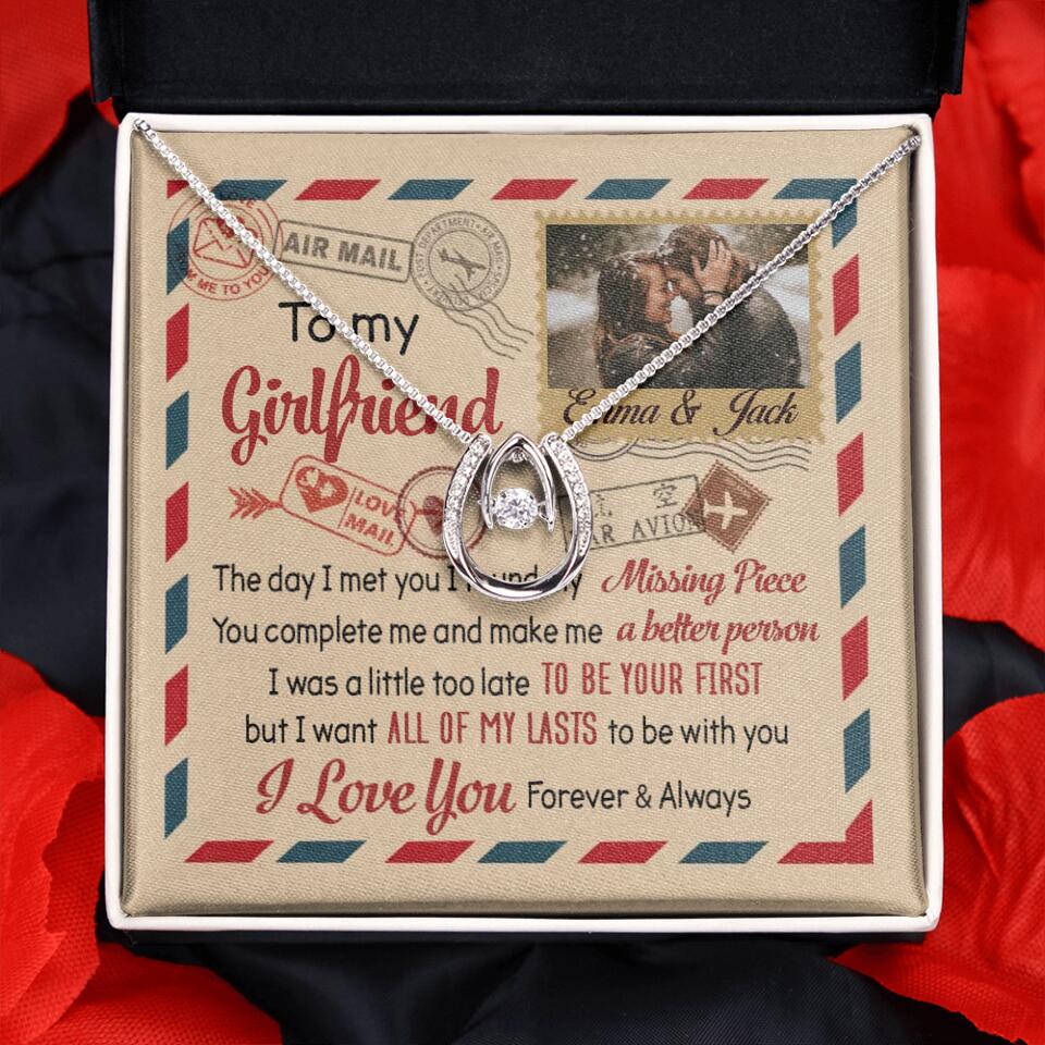 You Complete Me And Make Me A Better Person - Personalized Necklace