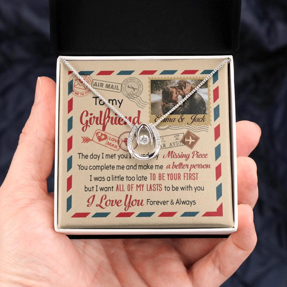 You Complete Me And Make Me A Better Person - Personalized Necklace