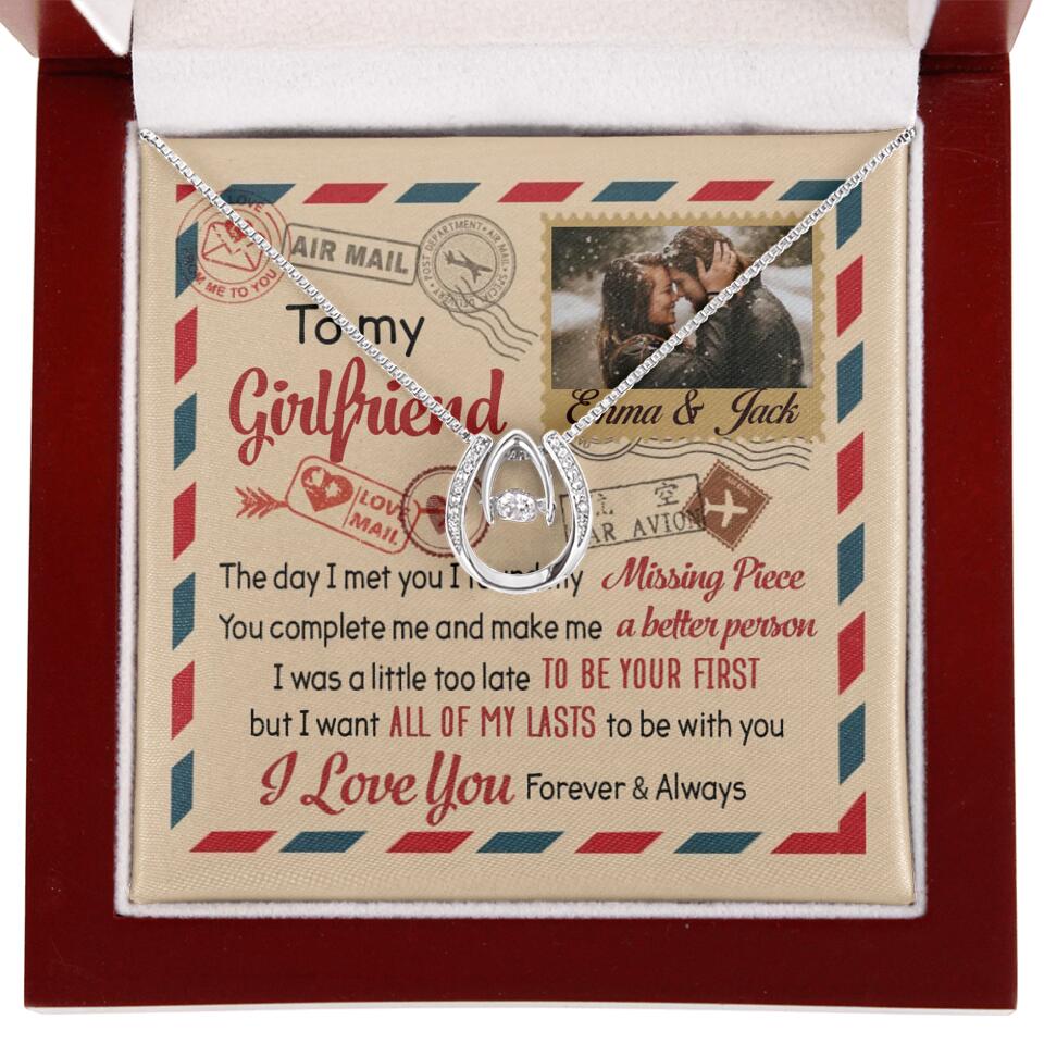 You Complete Me And Make Me A Better Person - Personalized Necklace