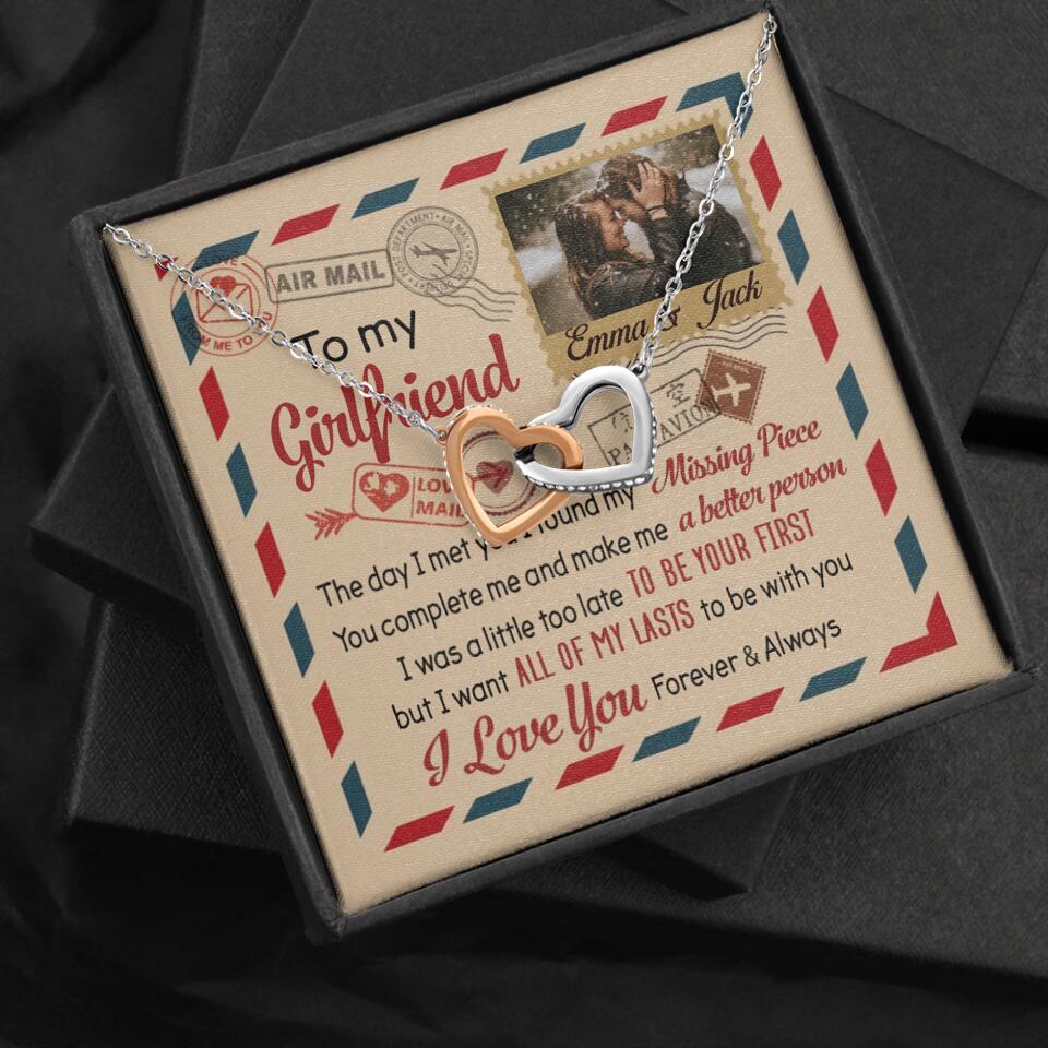 You Complete Me And Make Me A Better Person - Personalized Necklace