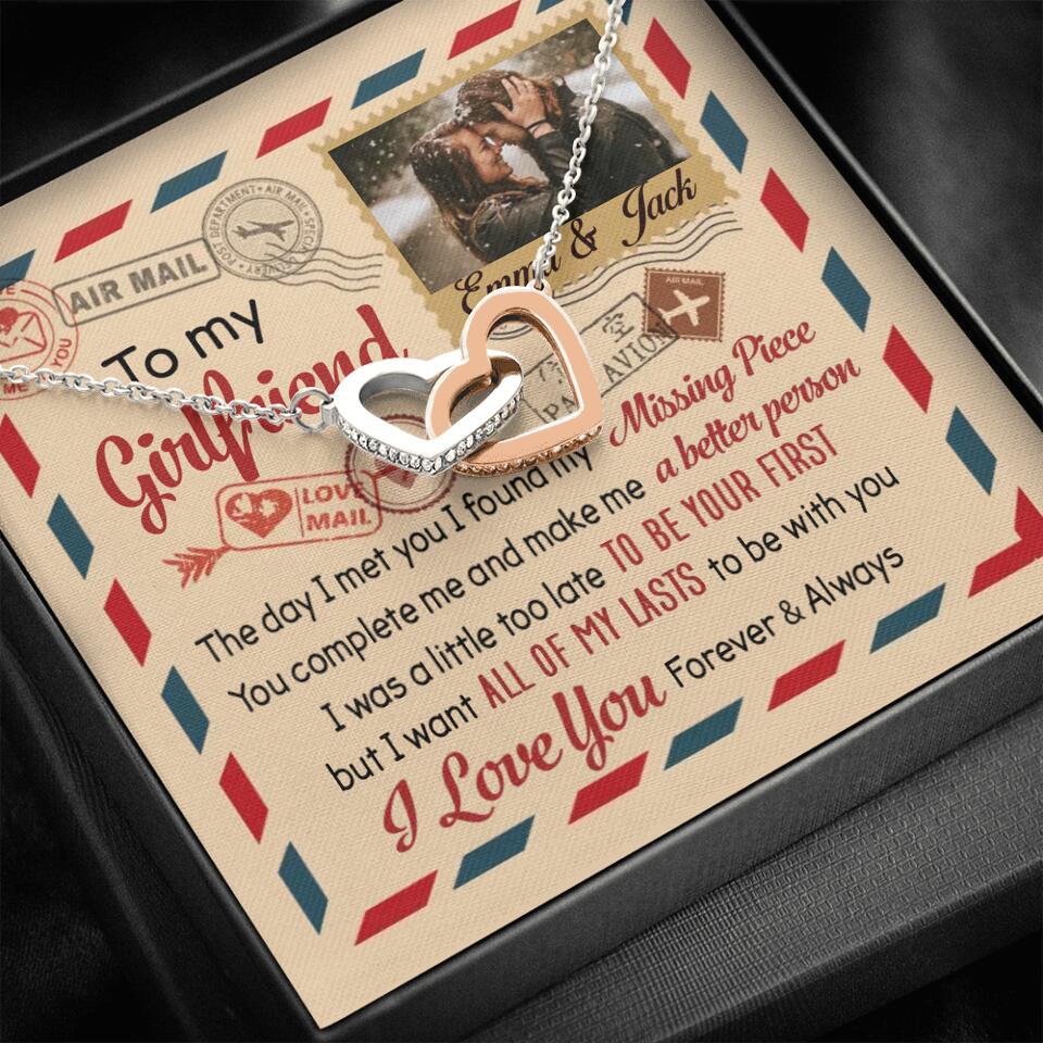 You Complete Me And Make Me A Better Person - Personalized Necklace