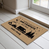 Making Memories One Campsite At A Time - Personalized Doormat - Best Gift For Camping Lovers Family - 212IHPBNRR646