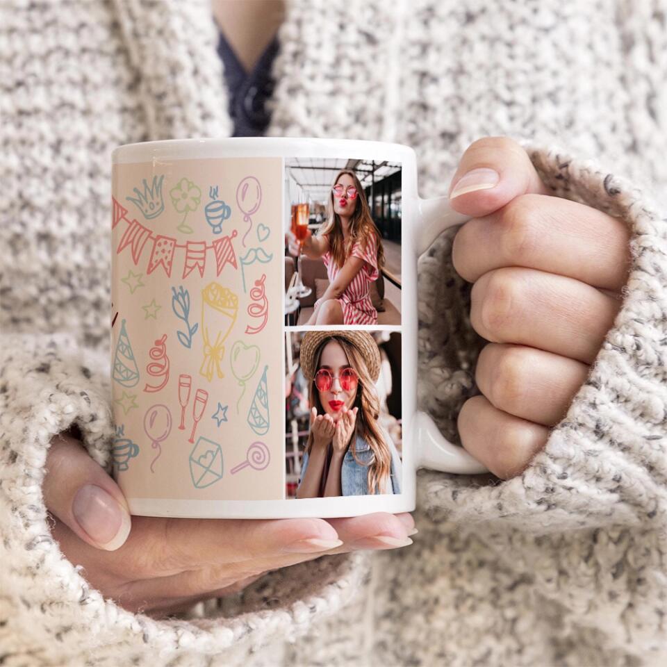 On This Day Queen Was Born White Mug