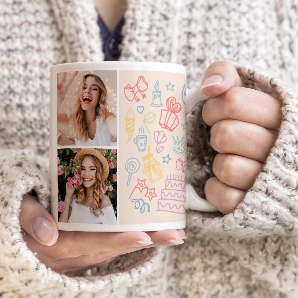 On This Day Queen Was Born White Mug