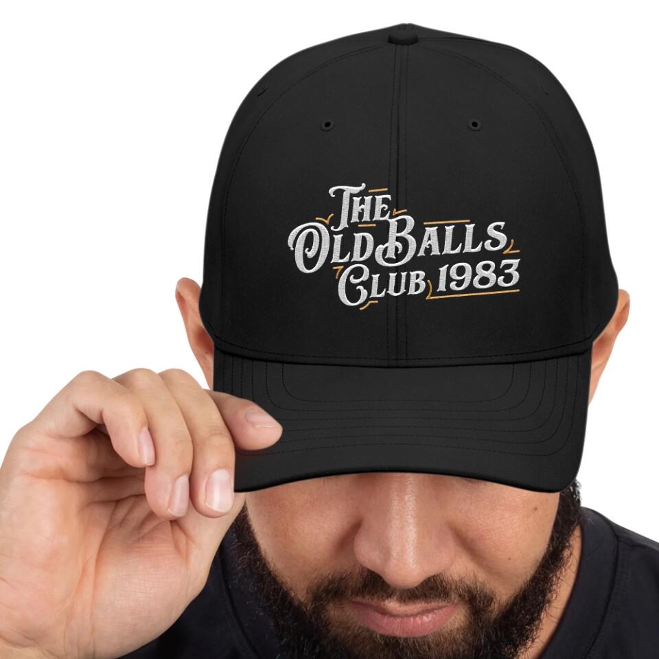 The Old Balls Club - Personalized Twill Cap