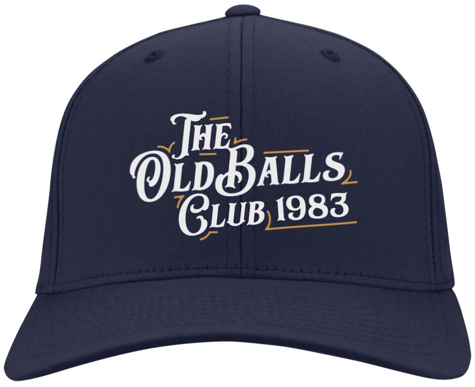 The Old Balls Club - Personalized Twill Cap