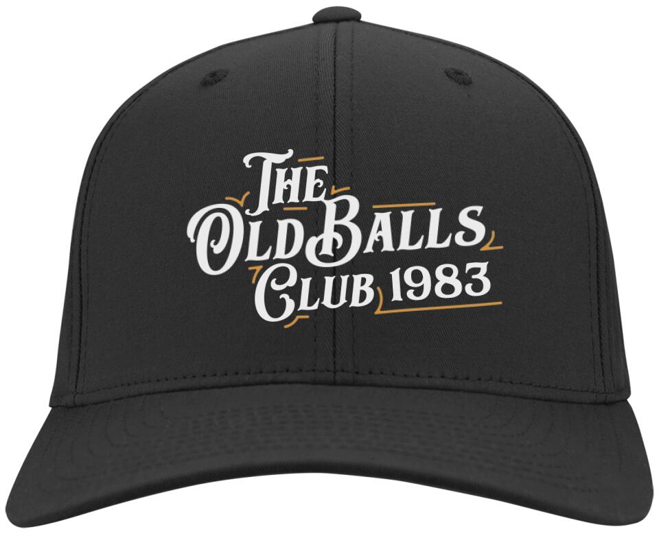 The Old Balls Club - Personalized Twill Cap