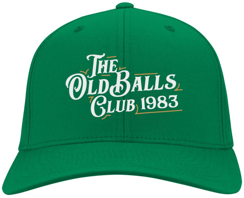 The Old Balls Club - Personalized Twill Cap