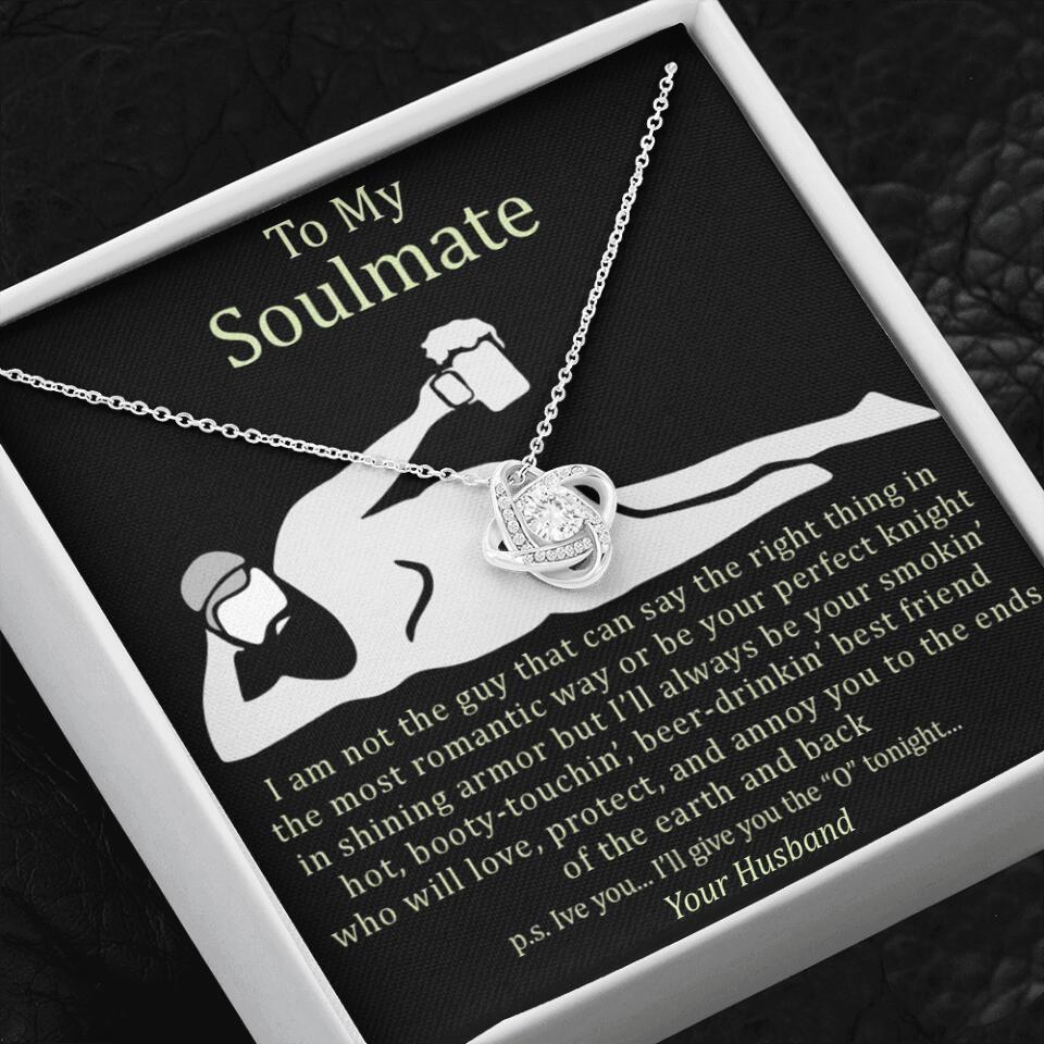 I Am Not The Guy That Say The Right Thing In Romantic Way - Personalized Necklace