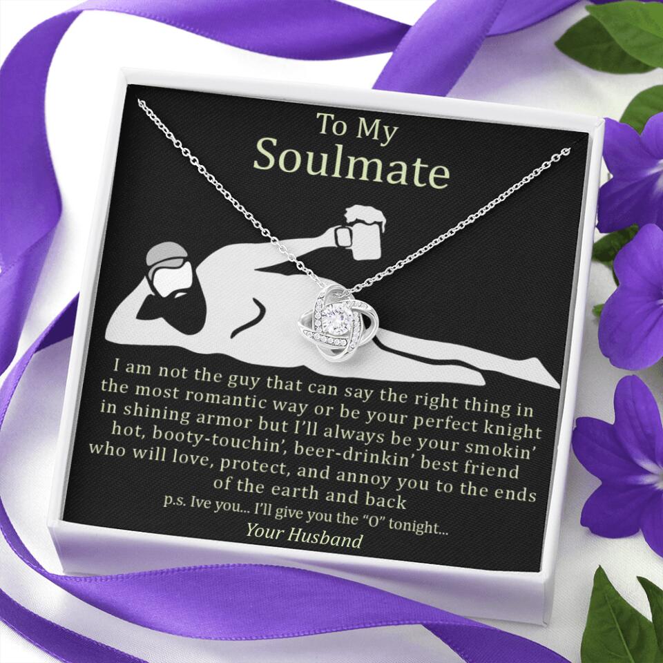 Personalized Valentine Gifts - I Am Not The Guy That Say The Right Thing In Romantic Way - Personalized Necklace