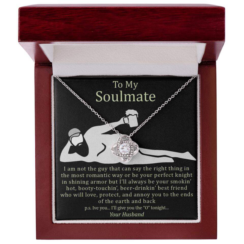 Personalized Valentine Gifts - I Am Not The Guy That Say The Right Thing In Romantic Way - Personalized Necklace