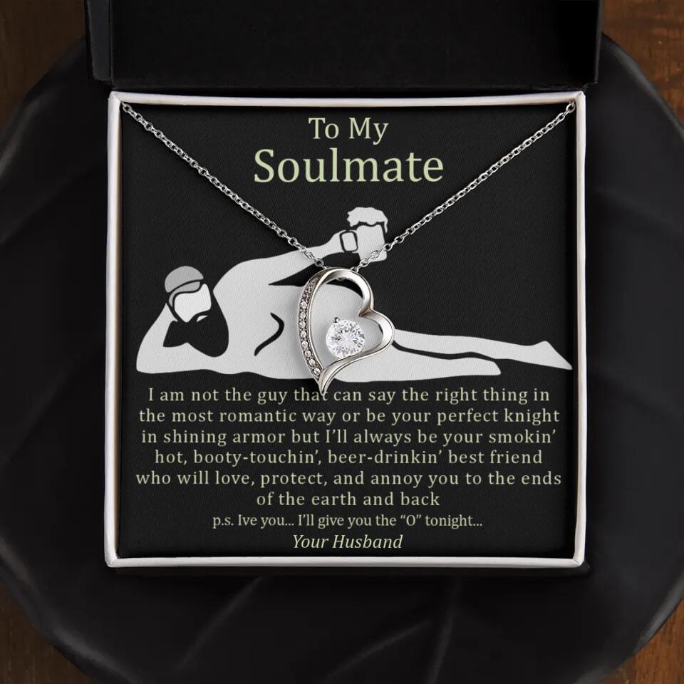Personalized Valentine Gifts - I Am Not The Guy That Say The Right Thing In Romantic Way - Personalized Necklace