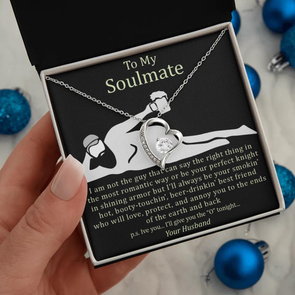 Personalized Valentine Gifts - I Am Not The Guy That Say The Right Thing In Romantic Way - Personalized Necklace