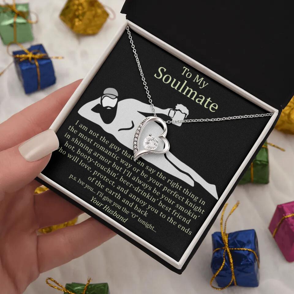 Personalized Valentine Gifts - I Am Not The Guy That Say The Right Thing In Romantic Way - Personalized Necklace