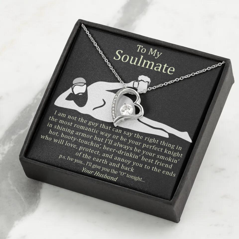 Personalized Valentine Gifts - I Am Not The Guy That Say The Right Thing In Romantic Way - Personalized Necklace