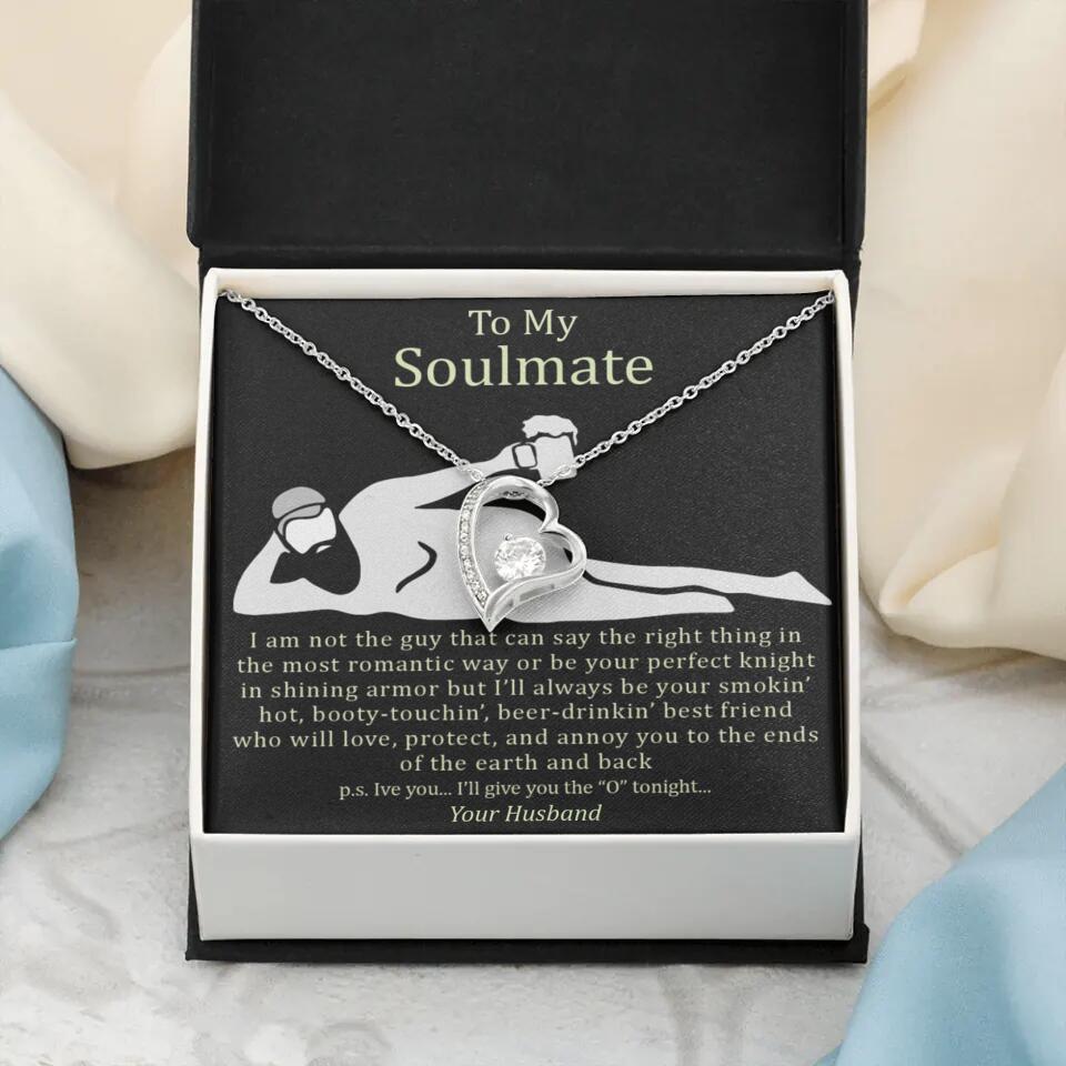 Personalized Valentine Gifts - I Am Not The Guy That Say The Right Thing In Romantic Way - Personalized Necklace