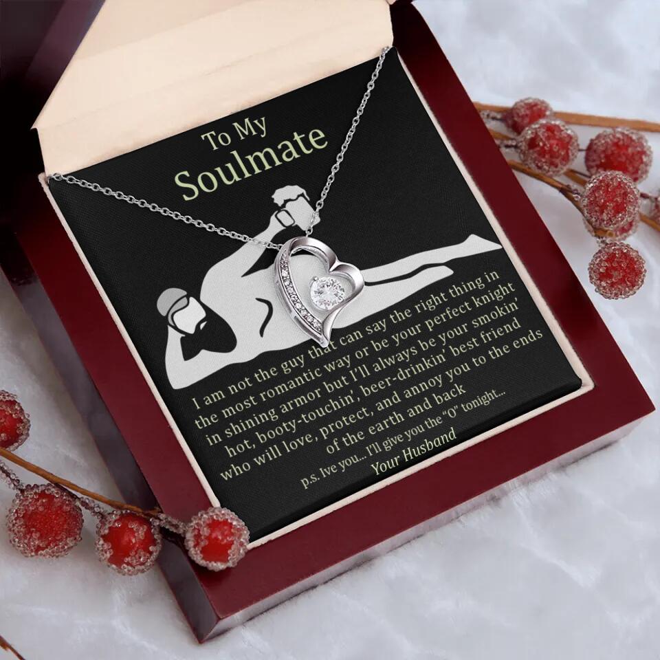 Personalized Valentine Gifts - I Am Not The Guy That Say The Right Thing In Romantic Way - Personalized Necklace