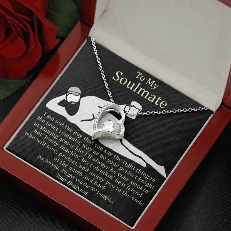 Personalized Valentine Gifts - I Am Not The Guy That Say The Right Thing In Romantic Way - Personalized Necklace
