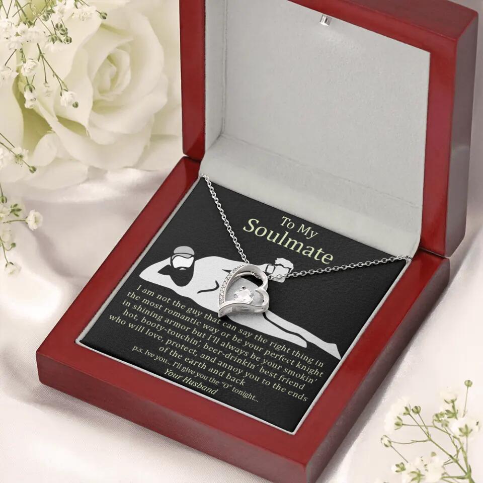 Personalized Valentine Gifts - I Am Not The Guy That Say The Right Thing In Romantic Way - Personalized Necklace