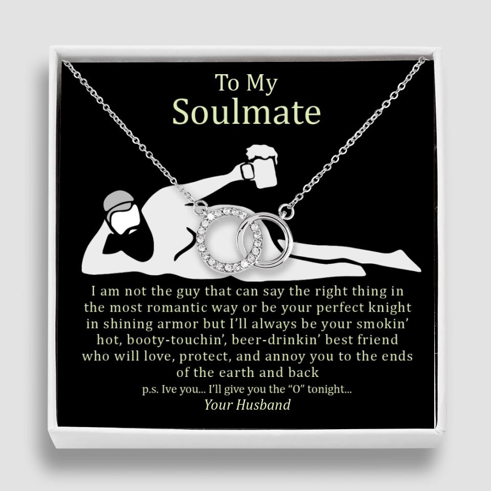 Personalized Valentine Gifts - I Am Not The Guy That Say The Right Thing In Romantic Way - Personalized Necklace