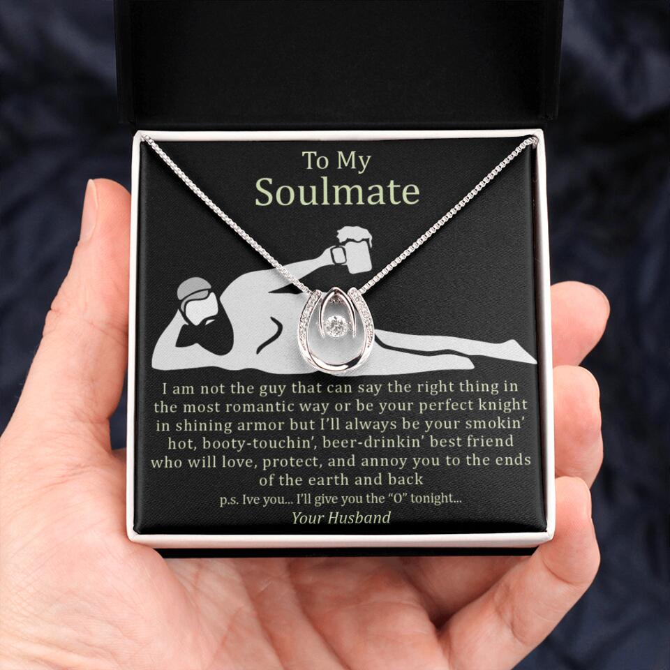 Personalized Valentine Gifts - I Am Not The Guy That Say The Right Thing In Romantic Way - Personalized Necklace