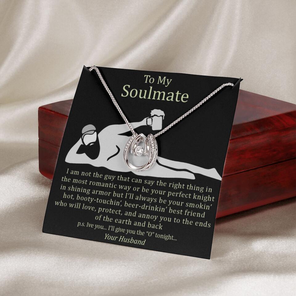 Personalized Valentine Gifts - I Am Not The Guy That Say The Right Thing In Romantic Way - Personalized Necklace