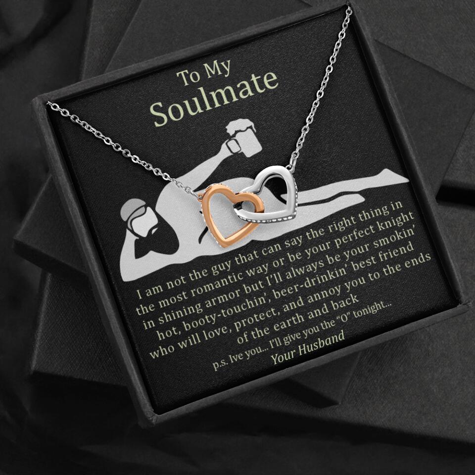 Personalized Valentine Gifts - I Am Not The Guy That Say The Right Thing In Romantic Way - Personalized Necklace