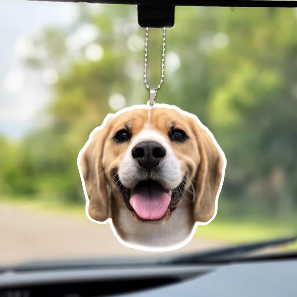 Dog Cat Bff Husband Wife Boyfriend Girlfriend Face Personalized Shape Ornament