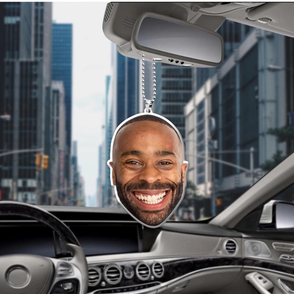 Dog Cat Bff Husband Wife Boyfriend Girlfriend Face Personalized Shape Ornament