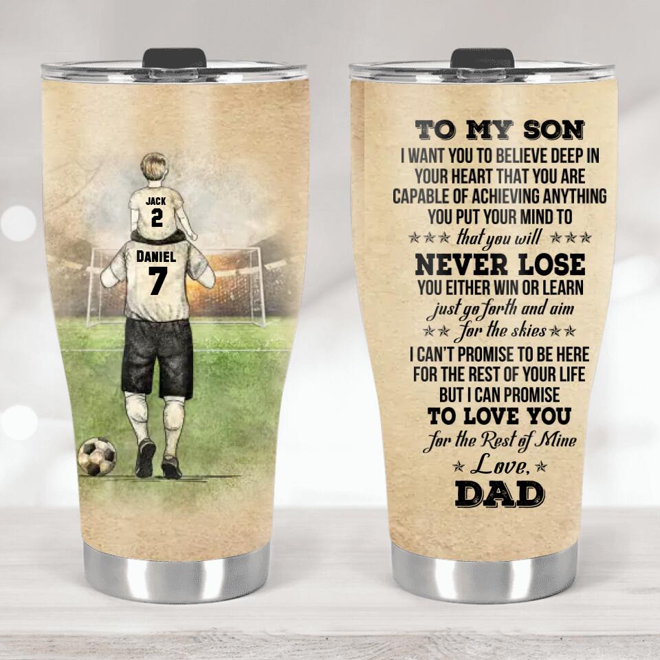 Promise To Love You For The Rest Of My Life Personalized Tumbler