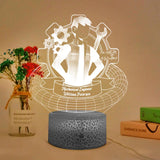 Personalized Mechanical Engineer - Custom Name - 3D Led Light - Best Gift for Engineer - For Boss - For Coworker - Gift for Him - 211ICNLNLL224
