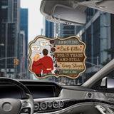Annoying Each Other For 15 Years And Still Going On - Personalized Car Ornament - Best Gift For Couples Gift For Him/Her - Best Valentine's Gift Anniversary - 301ICNNPOR071