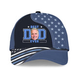 Best Dad Ever - Personalized Classic Cap - Funny Birthday 4th Of July Gift For Dad, Husband, Uncle - Gift From Sons, Daughters, Wife - 301IHPLNCC0022