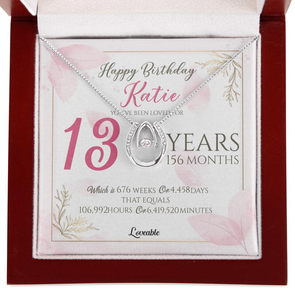 You've Been Loved For Years Personalized Necklaces Birthday Gift For Daughter