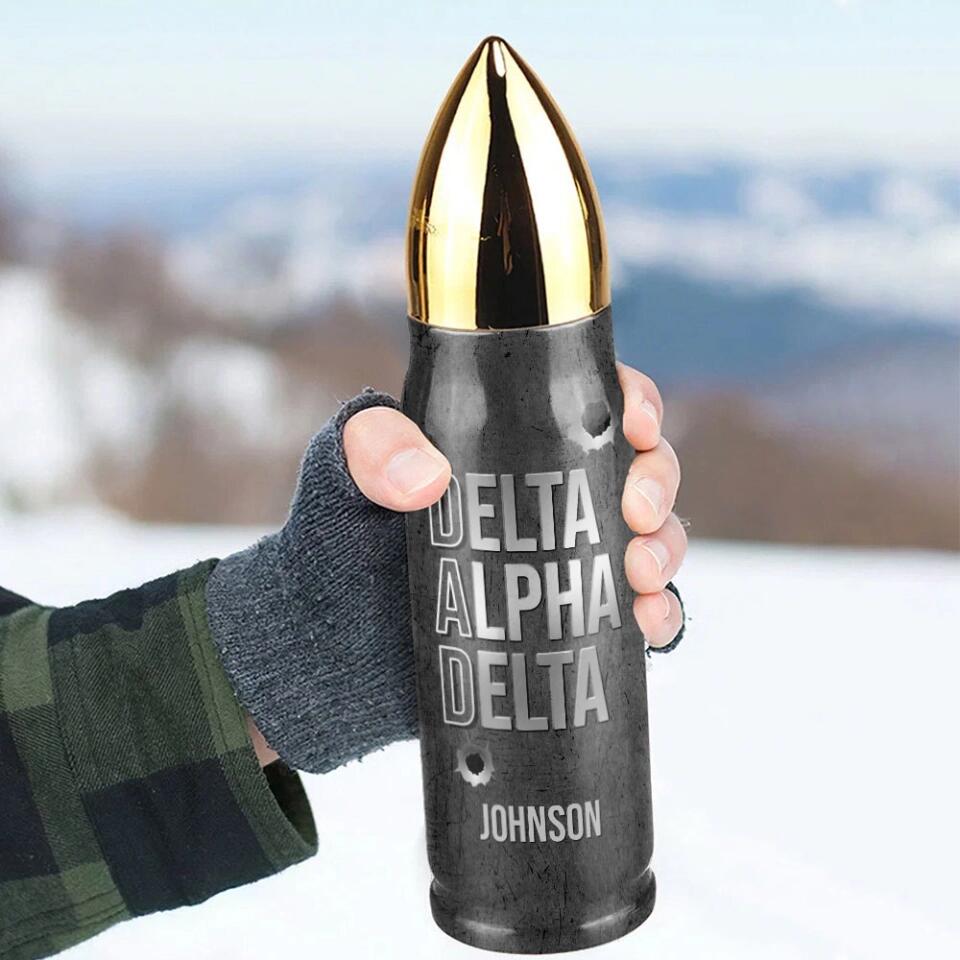 I Take A Bullet For You Dad - Personalized Bullet Cup Tumbler - Gift For Dad On Father's Day or Birthdays