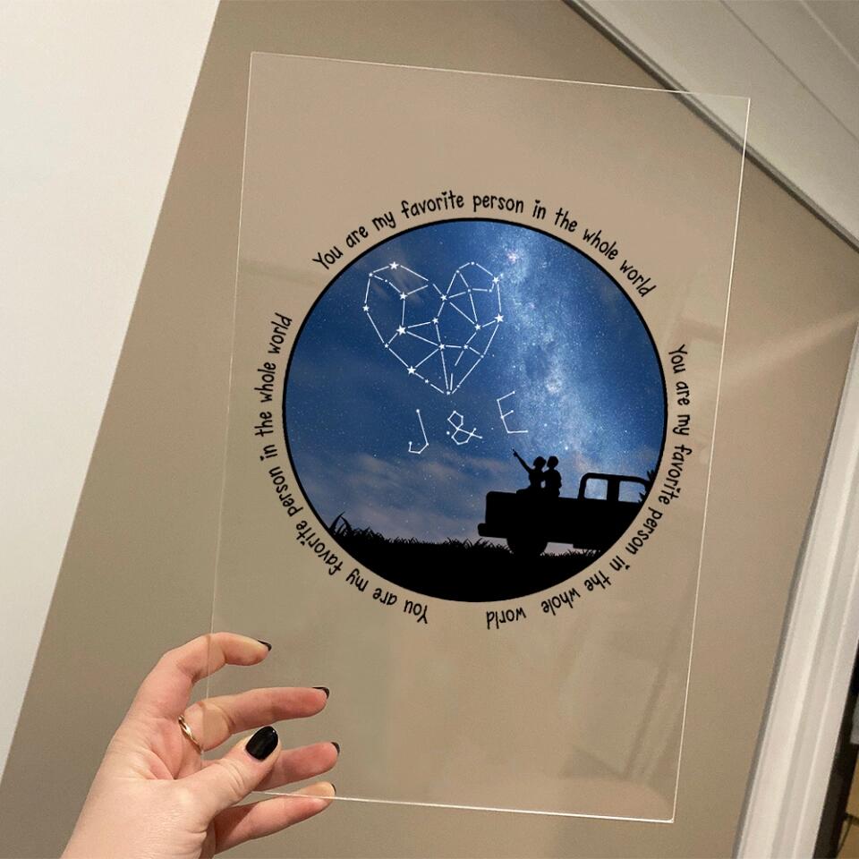 You Are My Favorite Person in the Whole World - Acrylic Plaque