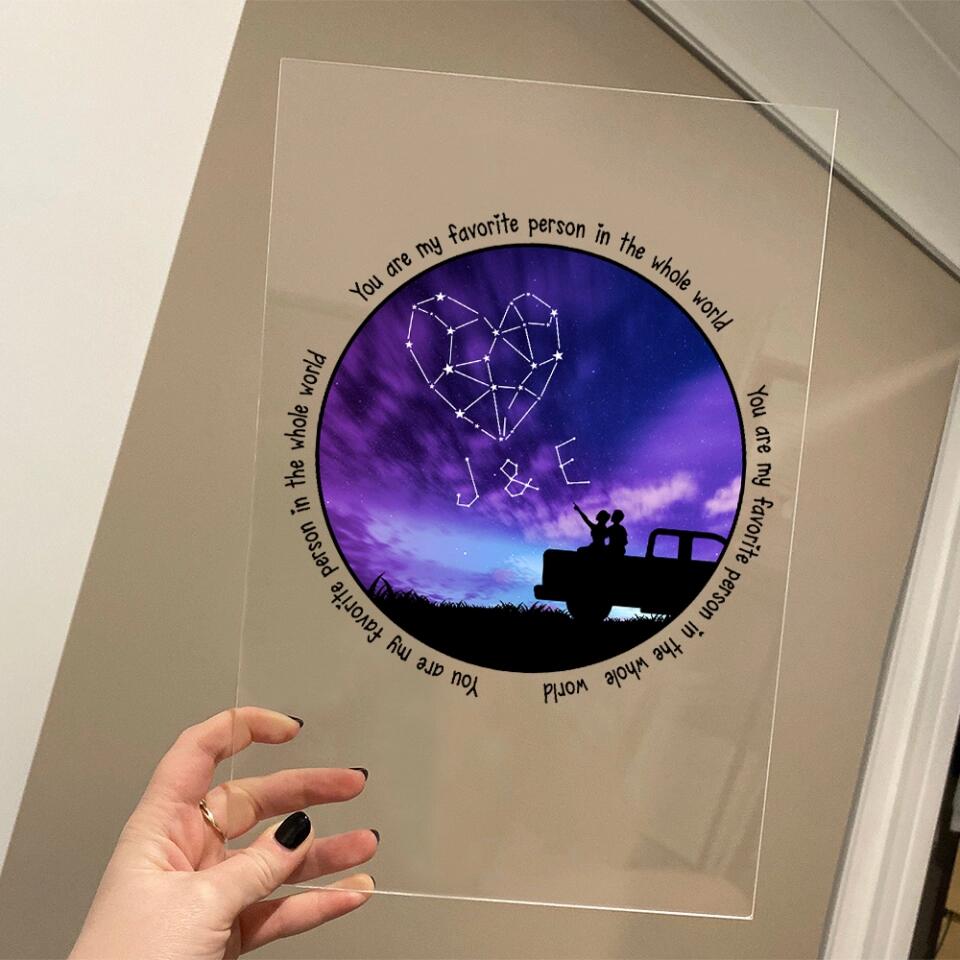 You Are My Favorite Person in the Whole World - Acrylic Plaque