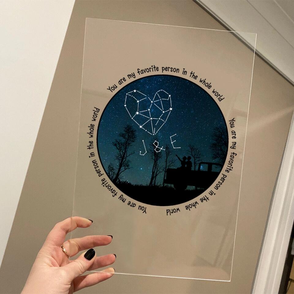 You Are My Favorite Person in the Whole World - Acrylic Plaque