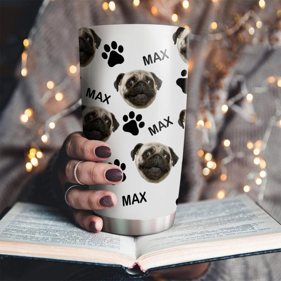 Personalized Pet Names & Photos -  Personalized Tumbler - Birthday Gift for Mom, Dad - Mother's Day/Father's Day Gift