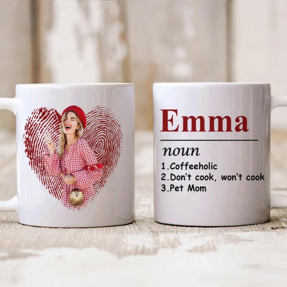 Coffeeholic Don't Cook Won't Cook Custom Mug Birthday Gift For Friend