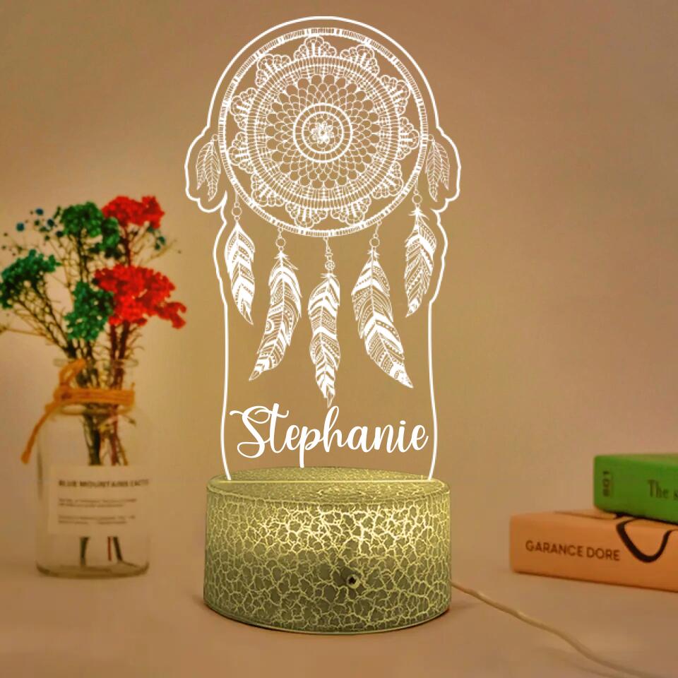 Dreamcatcher 3D Color Change Personalized LED Light