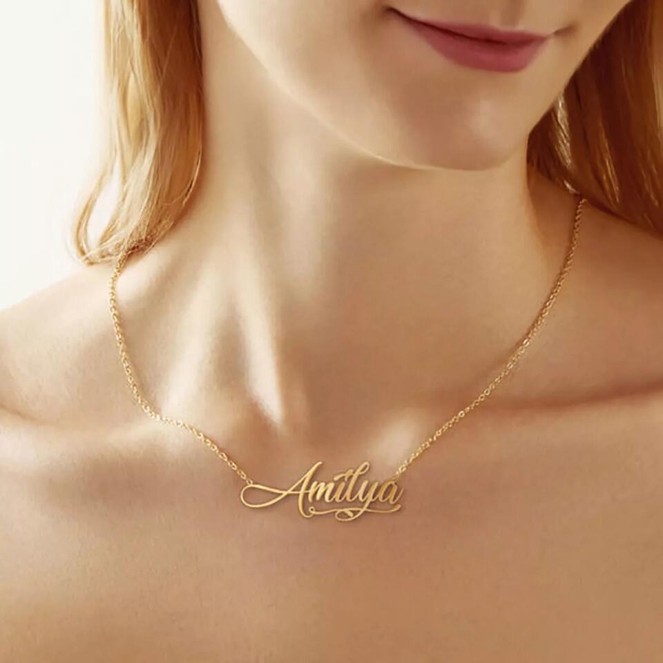 I am Truly Sorry, I Can't Stop Thinking About You - Personalized Necklace - Sorry Gift for Girlfriend or Wife