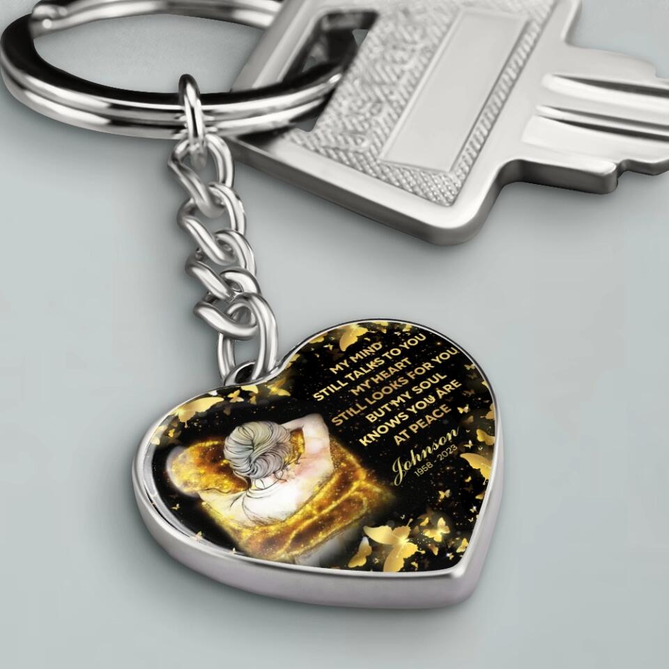 My Soul Knows You Are At Peace Personalized Necklace Memorial Gift For Family